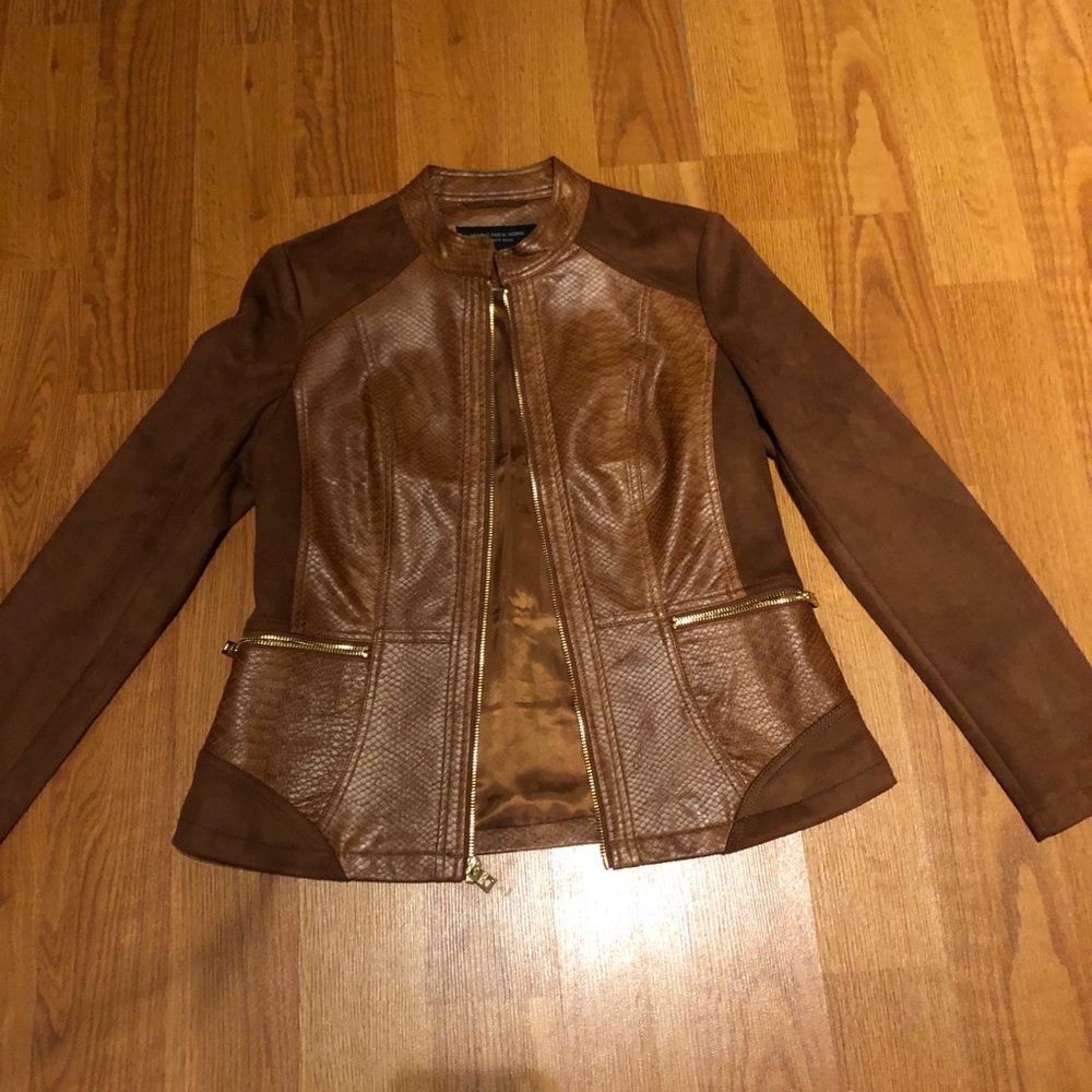 Faux leather/Suede Jacket